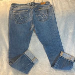 AG Adriano Goldschmied (the Stilt) jeans